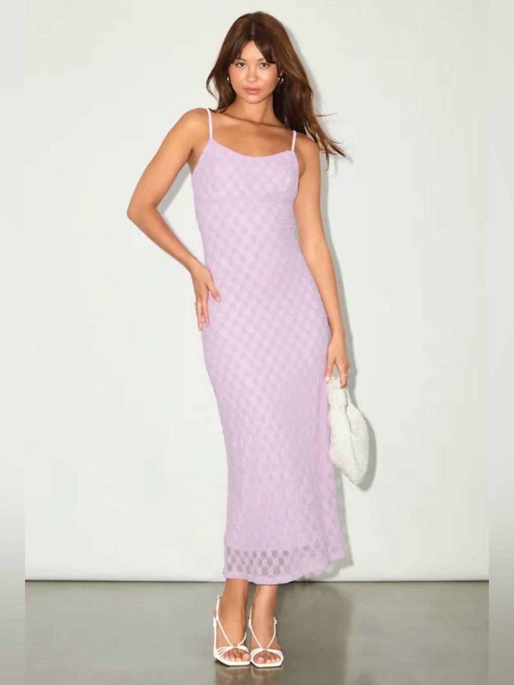 Lulu’s Lucky Girl Lavender Dress